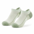 Calzini alla caviglia 35-38 in tessuto a maglia verde salvia - traspiranti sportivi